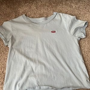 small, flowy crop top, soft, levis